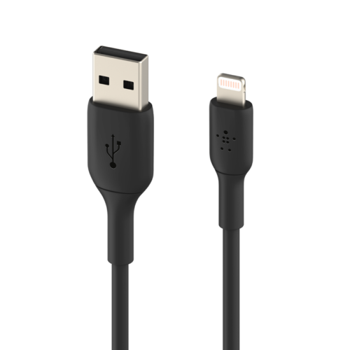 Belkin BoostCharge USB-A to Lightning Cable – 1m (Black)