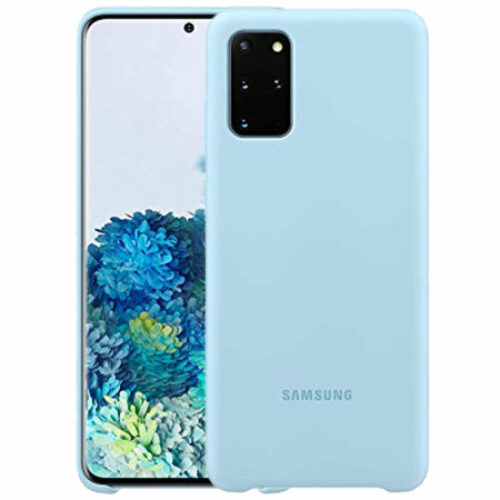 Official Samsung Galaxy S20 Silicone Cover Case (Sky Blue)