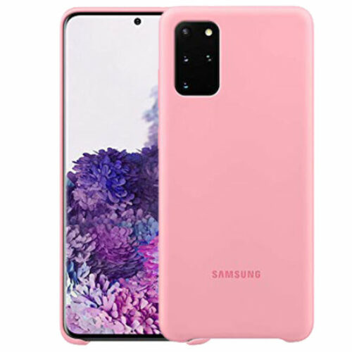 Official Samsung Galaxy S20 Plus Silicone Cover Case (Pink)