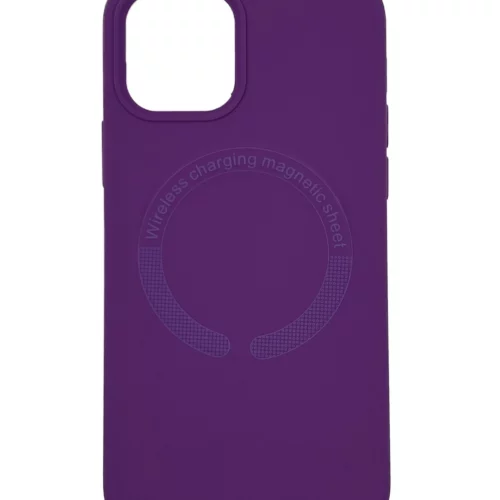 AG Silicone Case with MagSafe for iPhone 11 (Purple)
