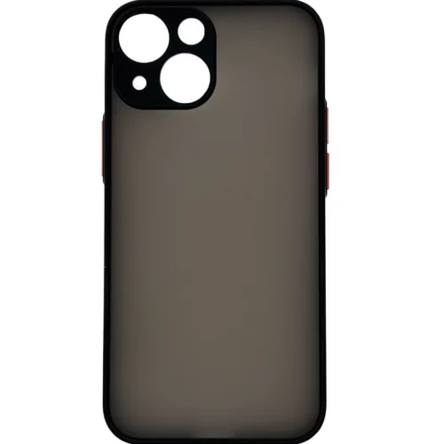 Matte Case with Camera Protector for iPhone 13 Mini (Black)