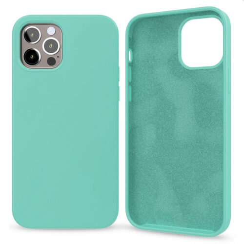 Blacktech Soft Feeling Silicone Case for iPhone 14 (Mint)