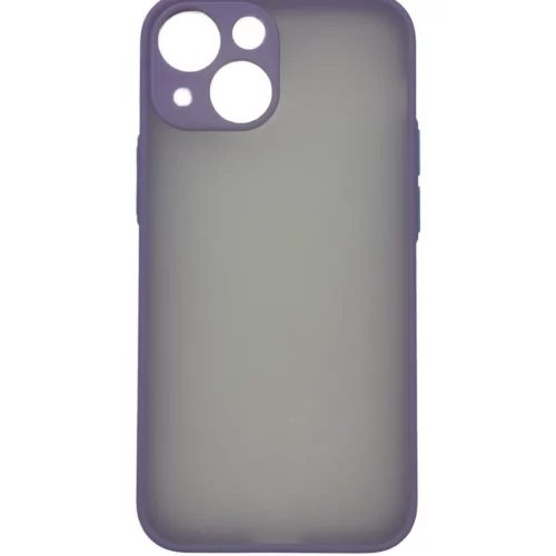 Matte Case with Camera Protector for iPhone 13 Mini (Purple)