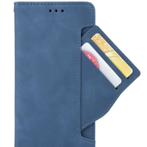 Blacktech Wallet Case for Samsung Galaxy Z Fold3 (Blue)