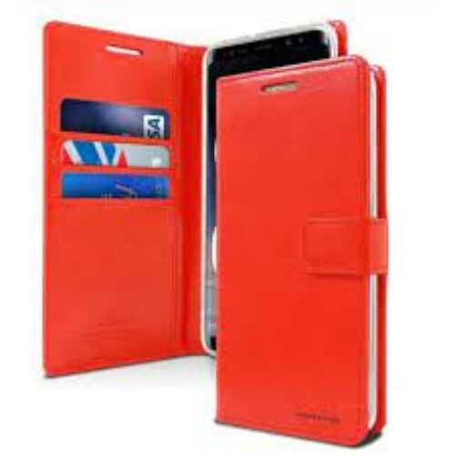 Goospery Bluemoon Wallet Case for Samsung S20 FE (Red)