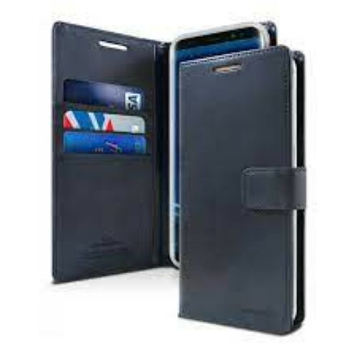 Goospery Bluemoon Wallet Case for Samsung Galaxy A34 5G (Navy)