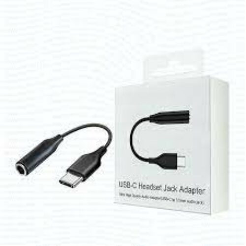 Samsung USB-C Headset Jack Adapter – Black