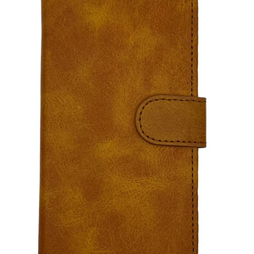 Leather Wallet Case for iPhone 11 Pro (Light Brown)
