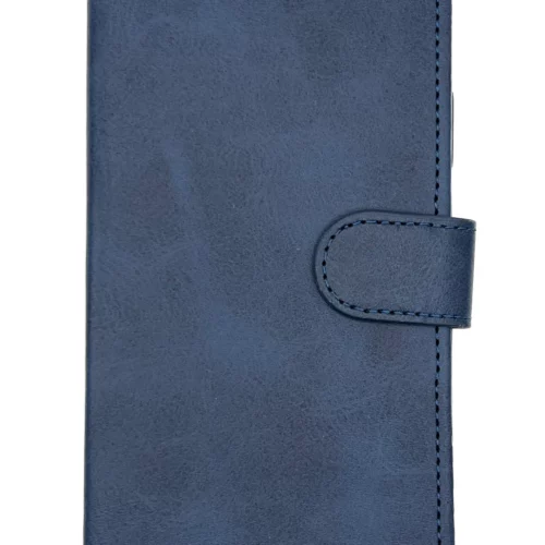 Leather Wallet Case for iPhone 11 Pro Max (Blue)