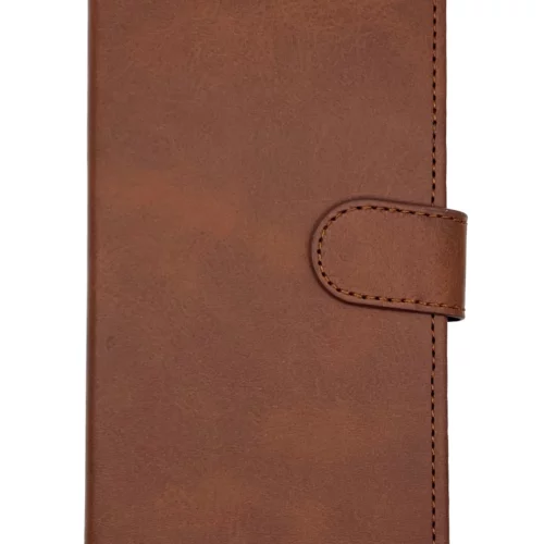 Leather Wallet Case for iPhone 11 Pro Max (Brown)