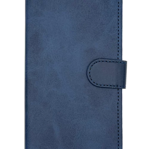 Leather Wallet Case for iPhone 12 Pro Max (Blue)