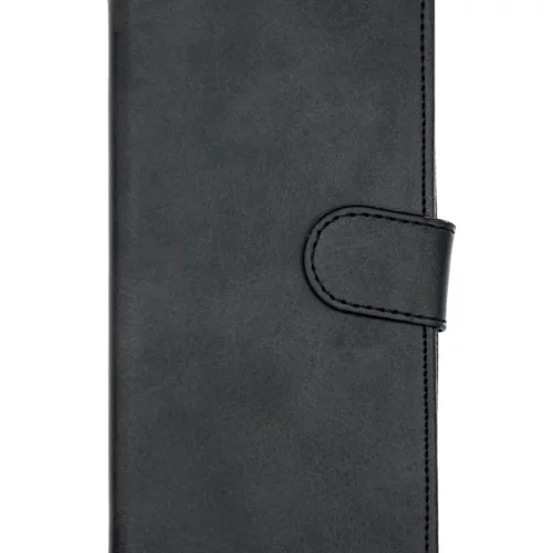 Leather Wallet Case for iPhone 13 Pro (Black)