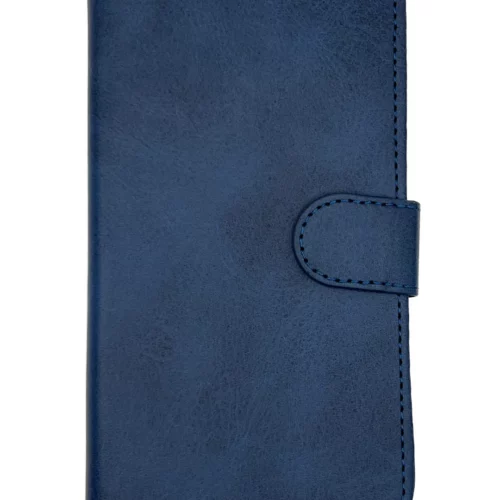 Leather Wallet Case for iPhone 13 Pro (Blue)