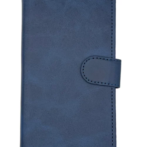 Leather Wallet Case for Samsung S21 (Blue)