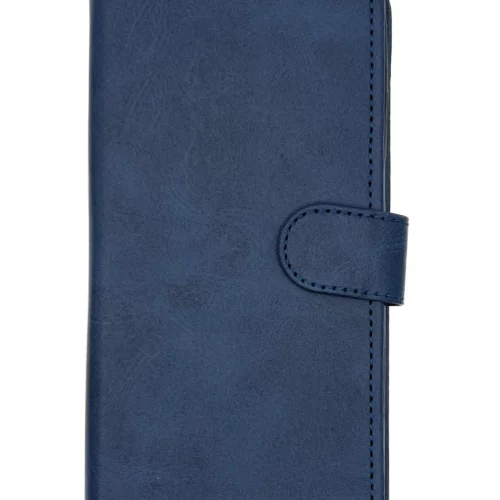 Leather Wallet Case for Samsung S21 Ultra (Blue)