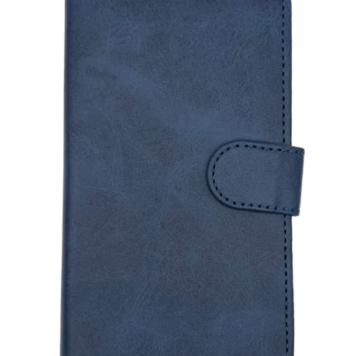 Leather Wallet Case for Samsung S22 (Blue)