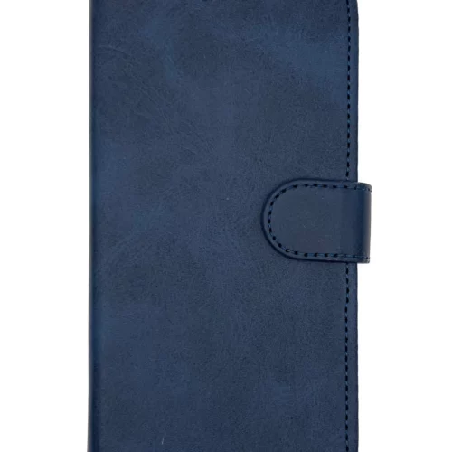 Leather Wallet Case for Samsung S22 Plus (Blue)
