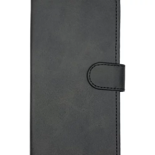 Leather Wallet Case for Samsung S22 Ultra (Black)