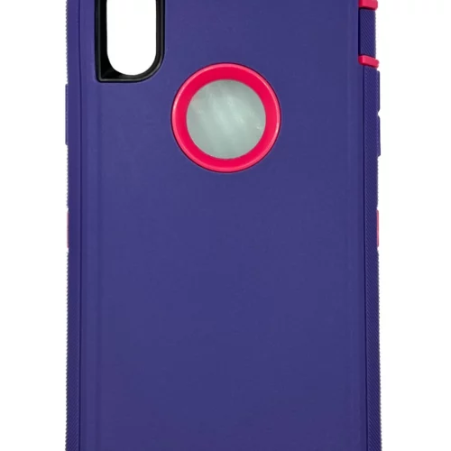 Defender Case for iPhone XR (Purple)