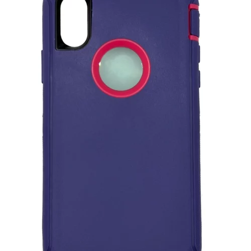 Defender Case for iPhone X/XS (Purple)