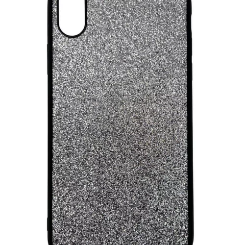 Glitter Case for iPhone XR (Silver)