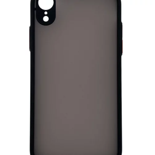 Matte Case with Camera Protector for iPhone XR (Black)