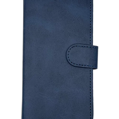Leather Wallet Case for iPhone X/XS (Blue)