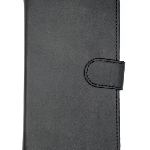 Leather Wallet Case for iPhone XR (Black)